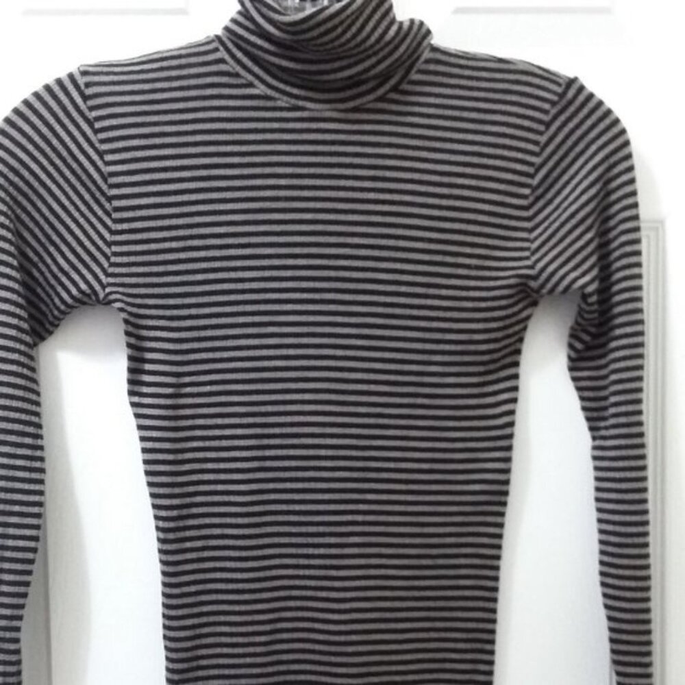 Mimi & Coco Stipe pattern turtleneck - long sleeve